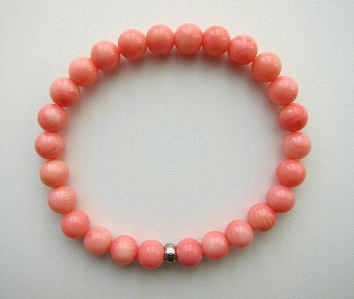 Genuine coral gemstones bead - coral,