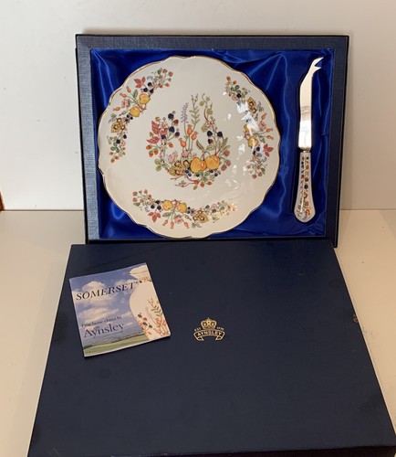 Aynsley somerset cheese plate - aynsley,