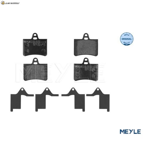 Brake pad set disc - brake,