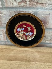 Chokin gold and enamel iris
