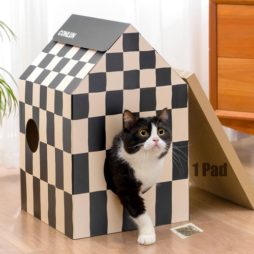 Conlun cardboard cat house - cat,