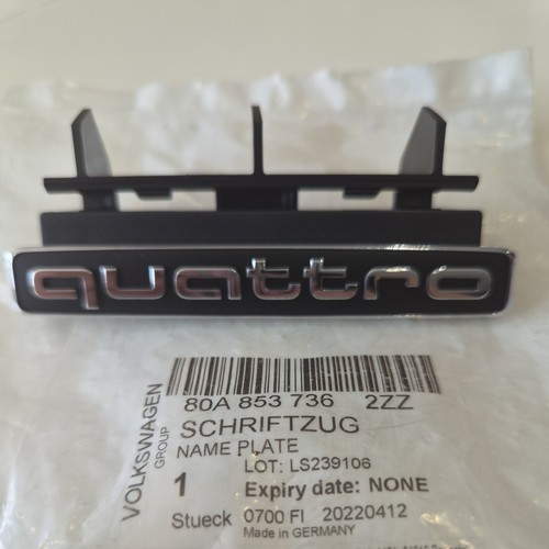 Genuine oem audi quattro - oem,