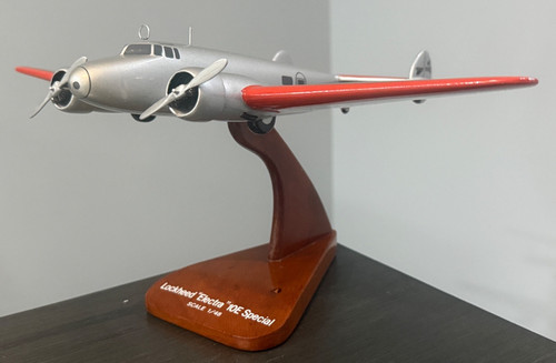 Electra 10e plane - 10e, mahogany