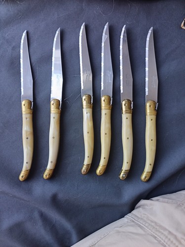 Set six vintage laguiole - set,