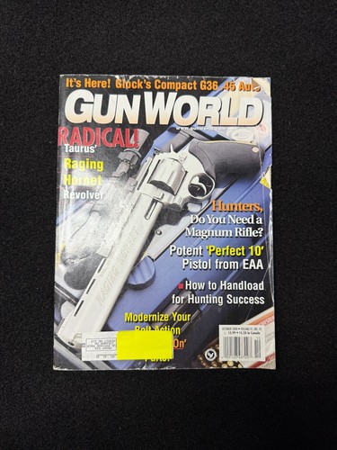 Vintage gun world magazine - gun,