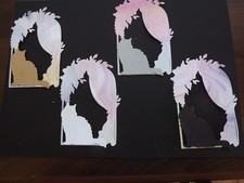 8 Die cuts (4 Sets) Open