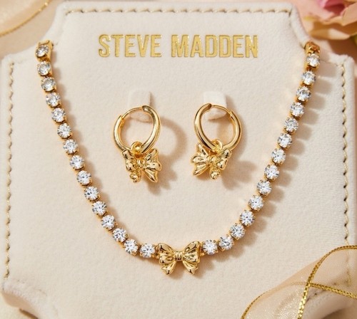 Steve madden bow tie necklace - madden,