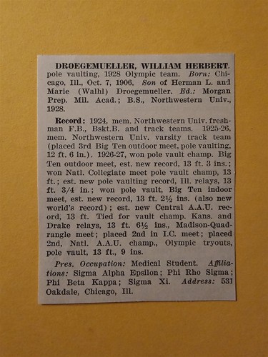 William droegemueller pole - droegemueller,