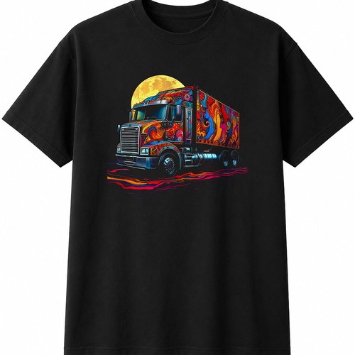Hgv lorry retro mens - lorry,