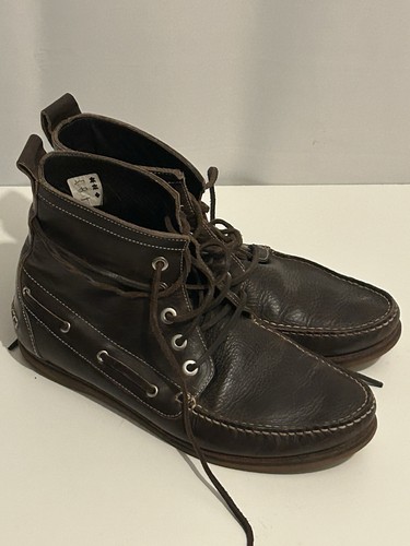 Hand sewn leather moccasin