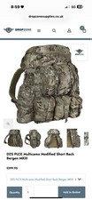 Dropzone Supplies Multicam Modified Short Back Bergen