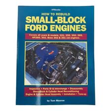 HPBooks Small-Block Ford Engines 89 Tom Monroe Soft Cover Book Manual Used