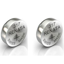 2 x RENATA 317 SR516SW Swatch