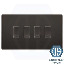 BG Black Nickel Screwless