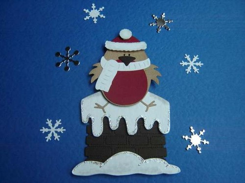 Large christmas robin - christmas,