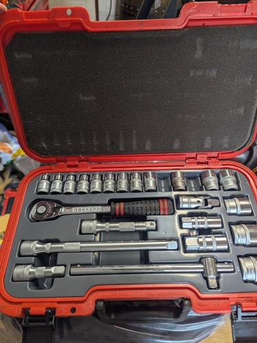 Kennedy socket set half inch - socket,