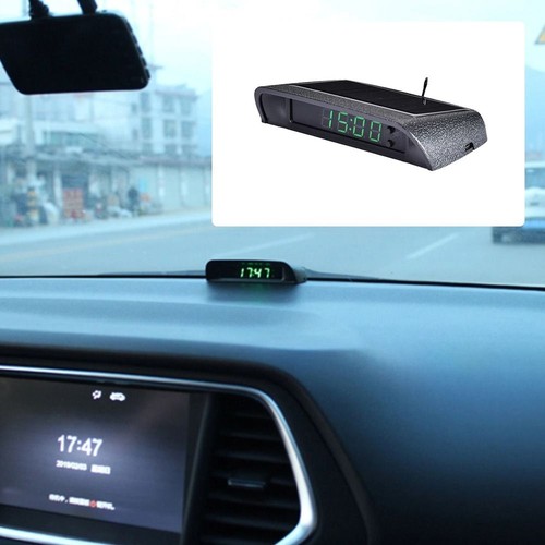 Led digital solar powered car - digital,