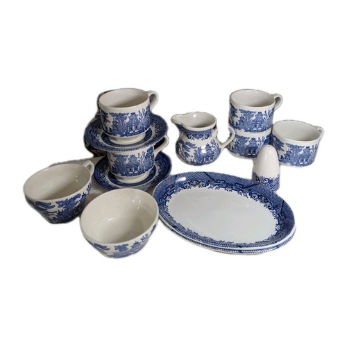 Churchill willow blue white - churchill,