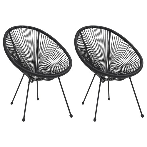 Garden moon chairs - chairs, rattan