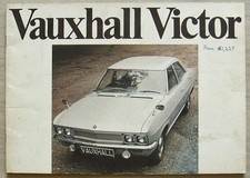 VAUXHALL VICTOR Sales Brochure Aug 1971 #V2053/8/71 SUPER 2000SL 3300SL ESTATE
