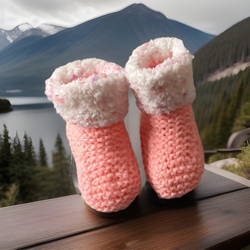 Hand knitted with - hand,