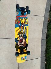 SANTA CRUZ X MARVEL "WOLVERINE SCREAMING HAND" CRUISER USED