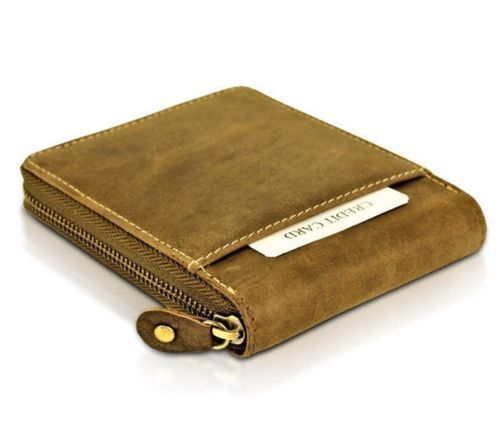 Mens wallet real leather - wallet,