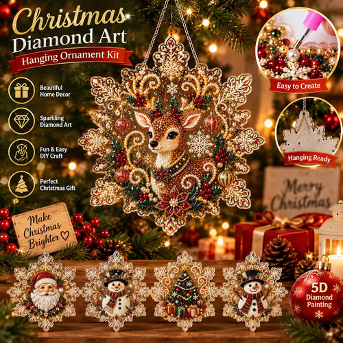 Christmas pearl diamond - christmas, art