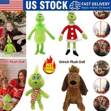 Christmas Grinch Plush Doll