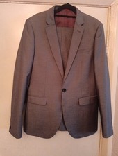 Ventuno 21 Grey Suit Chest 38in Regular