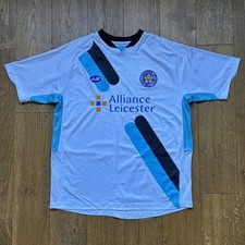 Leicester City 2005/06 Vintage Shirt , JJB Original- alliance Leicester - size M