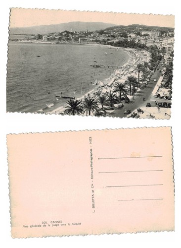 Vintage postcard cannes - postcard,