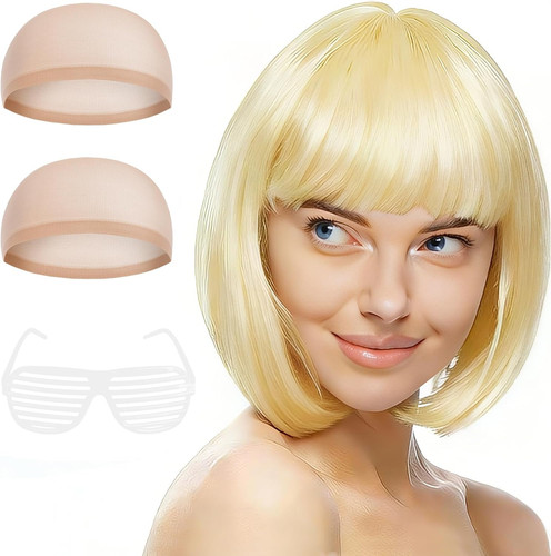Short bob wig - short, for