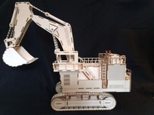 Laser Cut Wooden Excavator 3D