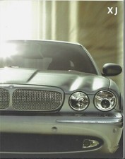 Jaguar XJ X350 2006-07 UK Market Large Format Sales Brochure XJR 3.0 4.2 2.7D