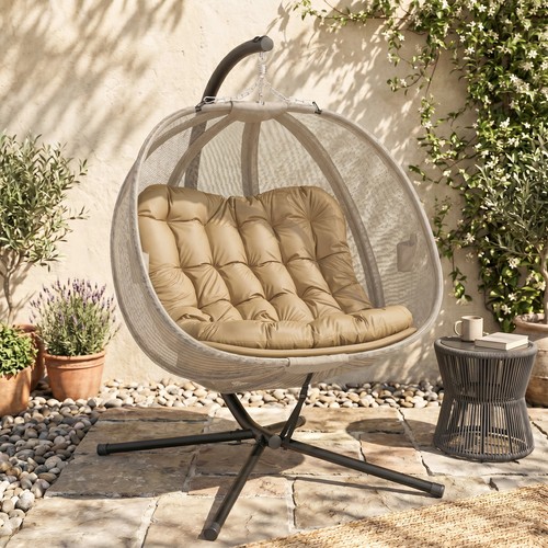 Double hanging egg - double,