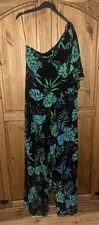 F&F Leaf Pattern Jumpsuit Size