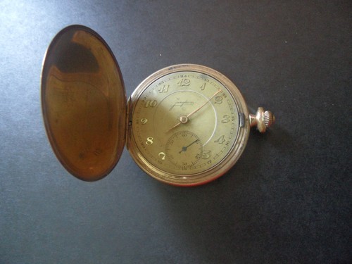 Inscribed junghans gold - inscribed, plated