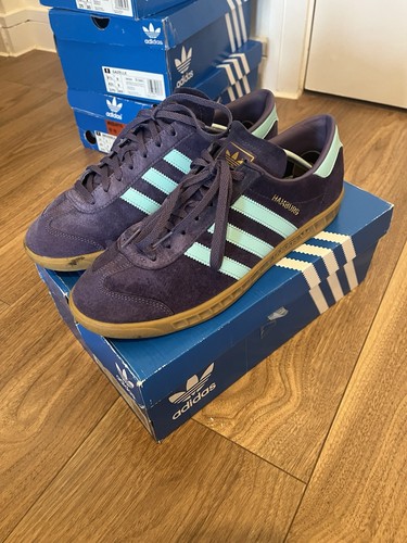 Adidas hamburg size purple - hamburg,