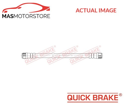 Brake hose line pipe - brake, left