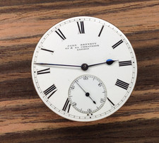 Vintage Hunter Pocket Watch Movement - JOHN BENNETT - Restoration / Repair
