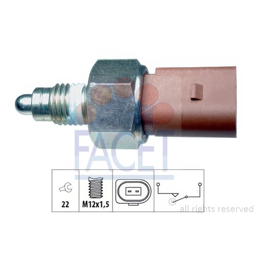 Facet 6266 reverse light - facet,