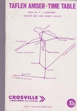 CROSVILLE BUS TIMETABLE BOOK