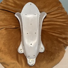 Charlotte Rhead Bursley Ware Cream And Good Wall Pocket Vase Made In England VGC