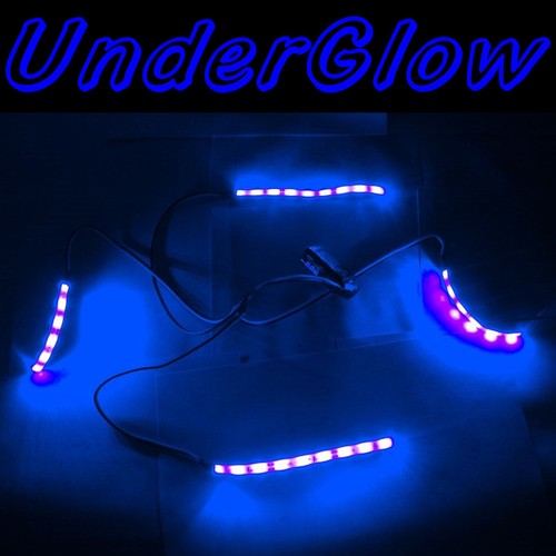 Car under glow neon - car,