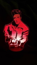 Elvis Light Engraved Acrylic