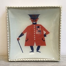 Chance Glass Chelsea Pensioner Plate Kenneth Townsend Sights Of London Boxed