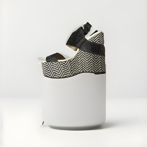 Black and white - , wedges