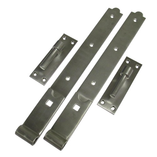 Hook and band hinges stainless - and,