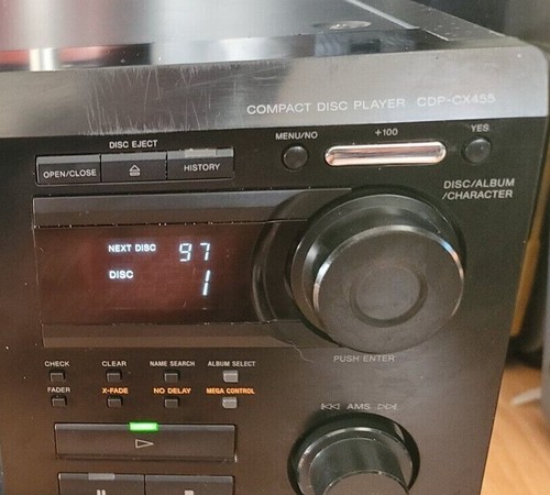 Sony player cx455 cdp - player,